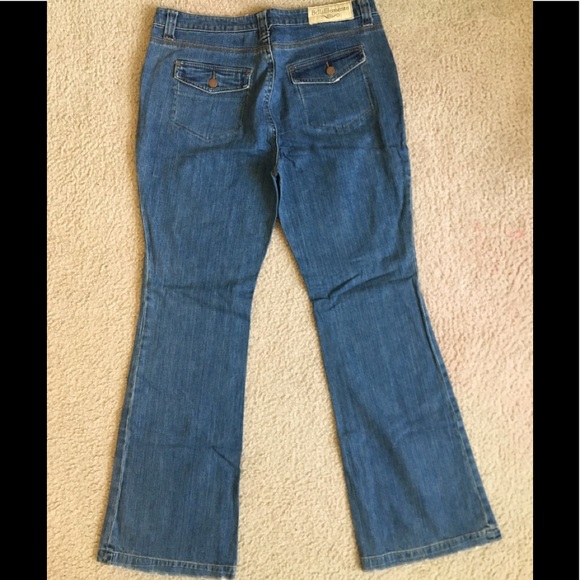 HIGH QUALITY DENIM/Bootcut Jeans with Size 14 - Picture 2 of 3